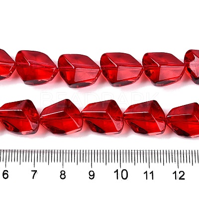 Electroplate Glass Beads Strands EGLA-N012-05A-1