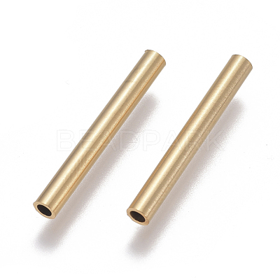 Ion Plating(IP) 304 Stainless Steel Tube Beads STAS-F224-01G-G-1
