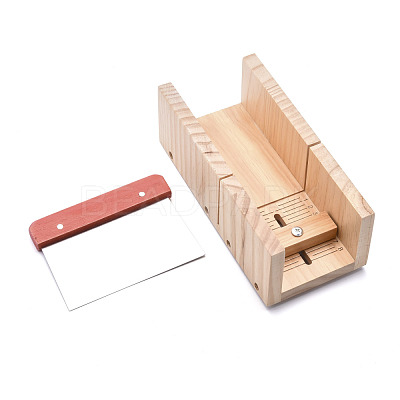 Bamboo Loaf Soap Cutter Tool Sets DIY-F057-02-1