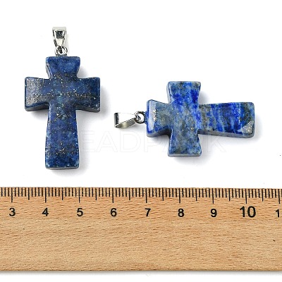 Natural Lapis Lazuli Pendants GG-K002-11B-1