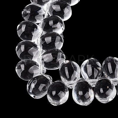 Transparent Glass Beads Strands X-GL-N005-02A-A01-1