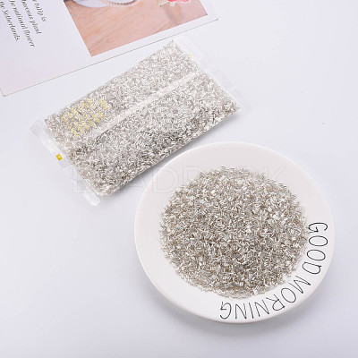 Plated Glass Bugle Beads SEED-S046-01A-21-1