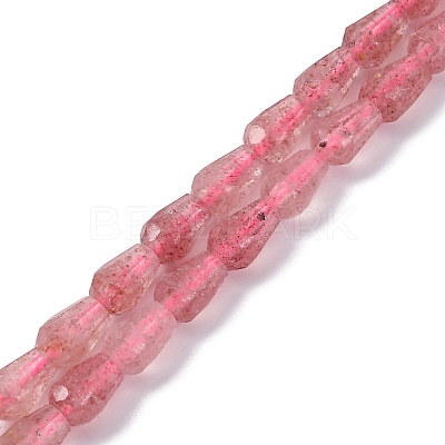 Natural Strawberry Quartz Beads Strands G-C080-B01-01A-1