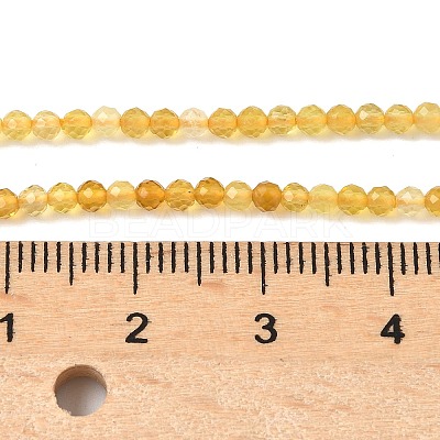 Natural Yellow Opal Beads Strands G-D306-A05-2mm-1
