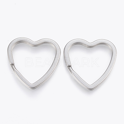Tarnish Resistant 304 Stainless Steel Split Key Rings X-STAS-P197-034P-1