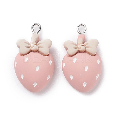 Opaque Resin Pendants X1-RESI-F030-03-1