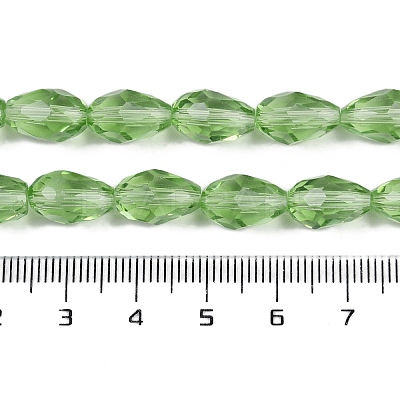 Transparent Glass Beads Strands EGLA-N013-T6mm-D13-1