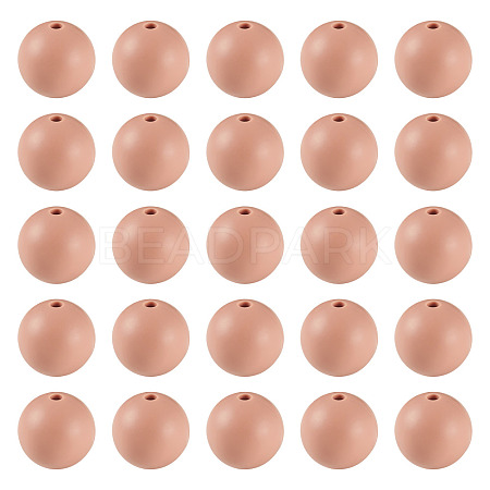 50Pcs Food Grade Eco-Friendly Silicone Beads SIL-TADJ0001-03D-1