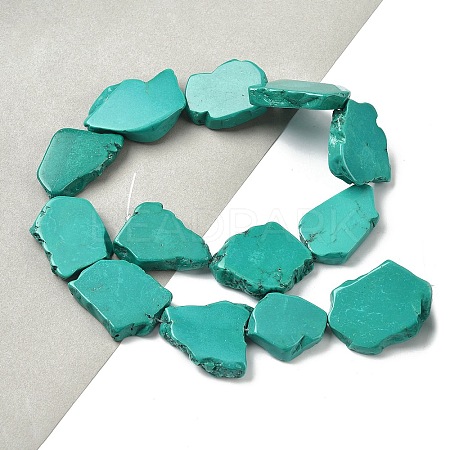 Natural Magnesite Beads Strands G-M448-E01-01-1
