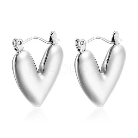 European and American Popular Internet Celebrity Stainless Steel Earrings PW-WG3205D-04-1