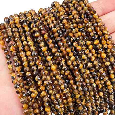 Natural Tiger Eye Beads Strands G-C127-A06-06-1