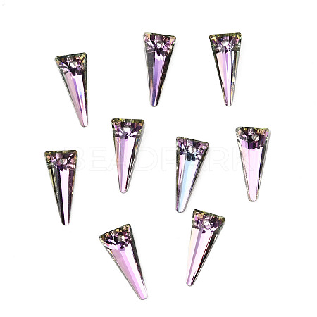 K9 Glass Rhinestone Pendants GLAA-K034-J02-A-1