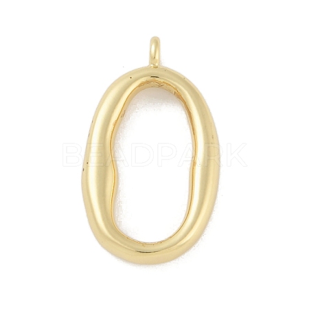 Rack Plating Brass Pendants KK-A224-23A-G-1