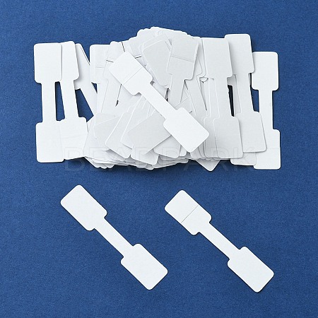 Paper Fold Over Blank Sticky Price Tags CDIS-YW0001-09A-1