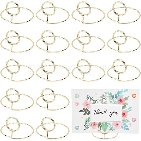 Alloy Place Card Holder DJEW-WH0018-22-1