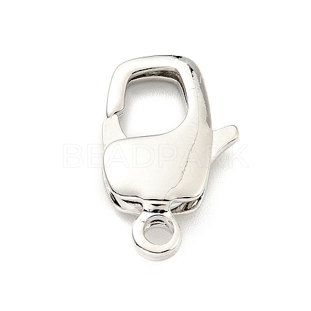 Brass Lobster Claw Clasps X-KK-G416-22P-1