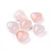 Natural Pink Aventurine Heart Love Stone G-K290-12-1