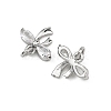 SHEGRACE Brass Clear Cubic Zirconia Charms XGRQ2O964-422P-2