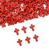 200Pcs Opaque Acrylic Beads SACR-FS0001-40A-3