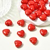 Red Heart Acrylic Beads X-SACR-10X11-12-3