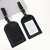 CutHollow 4Pcs PU Leather Luggage Tag OFST-CL0001-01A-03-5