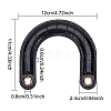 PU Leather Travel Bag Handles FIND-WH0111-206B-2