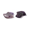 Natural Amethyst Cabochons G-E579-04A-3