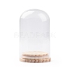 Glass Dome Cover DJEW-E009-01-1