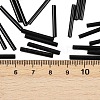 Opaque Glass Bugle Beads SEED-R028-2x20-C01-2