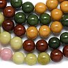 Natural Malaysia Jade Beads Strands G-B165-C07-14mm-3