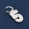 Number Series 925 Sterling Silver Charms LS-STER-Q002-01F-3