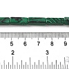 Synthetic Malachite Beads Strands G-E612-C06-5