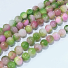 Jade Beads Strands G-D264-8mm-XH08-2