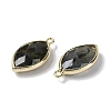 Natural Labradorite Pendants X-G-B009-01G-R-2