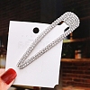 Crystal Rhinestone Snap Hair Clips for Girl PW-WGBA494-04-1