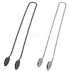 4Pcs 2 Colors Alloy Napkin Clip AJEW-GF0008-98-1