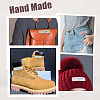 45Pcs 9 Colors PU Leather Label Tags DIY-GF0008-52-6