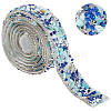 Resin Rhinestone Crystals Beaded Trim DIY-WH20050-05A-1