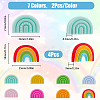 8 Style Food Grade Eco-Friendly Silicone Beads SIL-HY0001-19-2