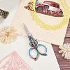 2R13 Staainless Steel Embroidery Scissors TOOL-WH0139-35-4