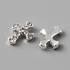 Alloy Rhinestone Cabochons MRMJ-WH0079-50S-2
