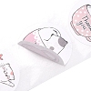 500 Adorable Round Cartoon Stickers in 6 Designs X-DIY-B010-01-4