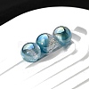 30Pcs Gradient Color Opaque Resin Beads PW-WG675F3-08-2