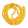 Baking Paint Transparent Glass Bead Strands X-GLAA-S031-4mm-11-2
