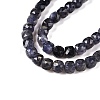 Natural Iolite Beads Strands G-N342-112A-3