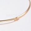 Brass Collar Necklace Making MAK-J009-17G-2