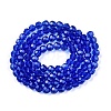 Transparent Glass Beads EGLA-A035-T4mm-D21-2