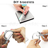 Non-Tarnish 304 Stainless Steel Bangle Blanks LS-DIY-H134-02P-5