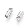 Tarnish Resistant 304 Stainless Steel Cord Ends LS-STAS-F232-01E-P-2
