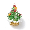 Glass Pendants PALLOY-MZ01038-1
